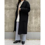 クロ | サイドスリットBIGロングコート | INGNI 