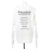 オフホワイト/クロ | バックロゴフレンチS/Tシャツ | INGNI