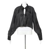 前リボンシアーショートシャツ | INGNI | 詳細画像18