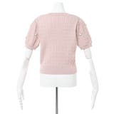 12Gフラワーケーブル半袖ニット | INGNI  | 詳細画像28 