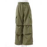 カーキ | ポリエステルイージーカーゴパンツ | INGNI