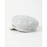 チェーン付ツイードキャスケット | INGNI  | 詳細画像4 