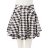 バックレースアップツイードタックフレアスカート | INGNI  | 詳細画像8 