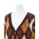 7Gアーガイル柄JQロングニットカーディガン | INGNI  | 詳細画像10 