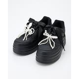 クロ | プラットフォームコートスニーカー | INGNI 