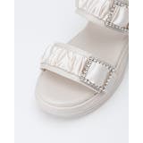 厚底ビジューバックルサンダル | INGNI  | 詳細画像6 