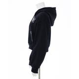 レース付胸ロゴ裏毛ショートZIPパーカー | INGNI  | 詳細画像3 