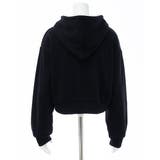 レース付胸ロゴ裏毛ショートZIPパーカー | INGNI  | 詳細画像4 