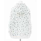 花柄胸ロゴ裏毛ZIPパーカー | INGNI  | 詳細画像4 