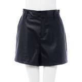 クロ | フェイクレザーショートPT | INGNI 
