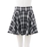 Backリボンチェック柄フレアスカパン | INGNI  | 詳細画像2 