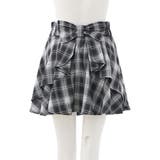 Backリボンチェック柄フレアスカパン | INGNI  | 詳細画像4 