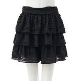 クロ | レースフリルショートPT | INGNI 