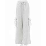 リボン付カーゴ裏毛PT | INGNI  | 詳細画像8 