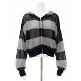 7Gボーダーメッシュニットパーカー | INGNI  | 詳細画像9 