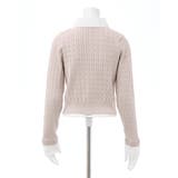 12G SHレイヤード風ケーブルニット | INGNI  | 詳細画像4 