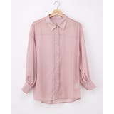 ピンク | 【WEB限定アイテム】シアービッグシャツ | INGNI