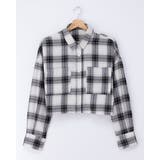 オフホワイト/チェック | チェックショートシャツ | INGNI 