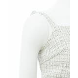 BackレースUPツイードミニキャミOP | INGNI | 詳細画像8