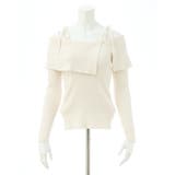 12G両肩リボンスリットニット | INGNI  | 詳細画像2 