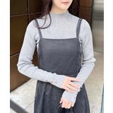 ラメボトルネック袖金釦ニット | INGNI | 詳細画像6