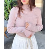 ラメボトルネック袖金釦ニット | INGNI | 詳細画像17