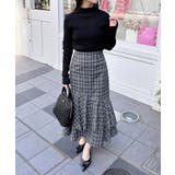 ラメボトルネック袖金釦ニット | INGNI | 詳細画像10