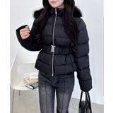 ショート丈ベルト付ファー付エコダウン | INGNI  | 詳細画像6 