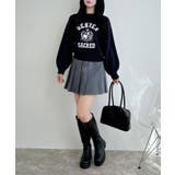 7Gエンブレムラメロゴニット | INGNI  | 詳細画像12 