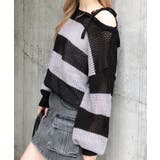 7Gメッシュボーダーチュニックニット | INGNI  | 詳細画像11 