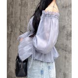 チュールオフショルブラウス | INGNI  | 詳細画像25 