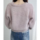 5Gレース付フェザーニットカーディガン | INGNI | 詳細画像10