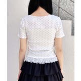 レイヤード前リボンリブTOPs | INGNI  | 詳細画像11 