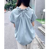 多種ボタン後ろレースアップタケノコシャツ | INGNI | 詳細画像41