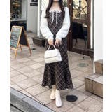 7Gデコルテオープンニットボレロ+マーメイドワンピ | INGNI  | 詳細画像9 