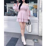 チュールオフショルミニワンピ | INGNI | 詳細画像13