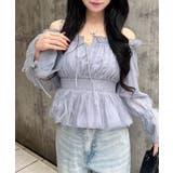 チュールオフショルブラウス | INGNI  | 詳細画像24 