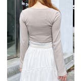 レースレイヤードカーデTOPs | INGNI  | 詳細画像16 