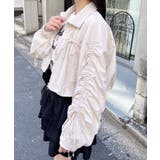 ドロストリボンナイロンブルゾン | INGNI | 詳細画像9