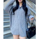 ケーブルBIGニットパーカー | INGNI  | 詳細画像18 