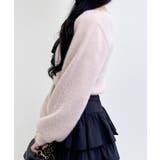 12Gフェザーリブ デコルテオープンリボンニット | INGNI  | 詳細画像5 