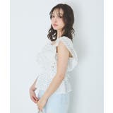【WEB限定】フリルペプラムブラウス | INGNI | 詳細画像4