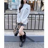 12G BackBIGロゴチュニックニット | INGNI | 詳細画像6