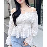 チュールオフショルブラウス | INGNI  | 詳細画像15 