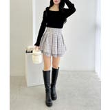 12G肩ベロアリボンニット | INGNI  | 詳細画像8 