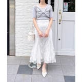 【WEB限定】リボンレイヤード風ニット | INGNI  | 詳細画像14 