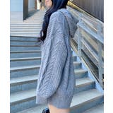 ケーブルBIGニットパーカー | INGNI  | 詳細画像19 