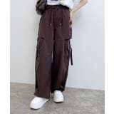 ブラウン | サイドスリットカーゴパンツ | INGNI 