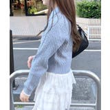 シャツ衿付ケーブルニット | INGNI  | 詳細画像11 