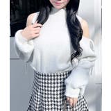 12G肩開きラメフェザーニット | INGNI  | 詳細画像3 